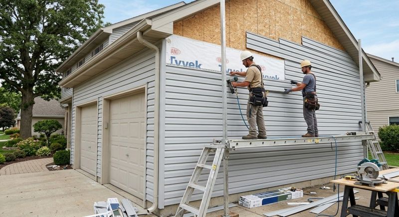 Garage Siding Installation in Kaufman County, TX