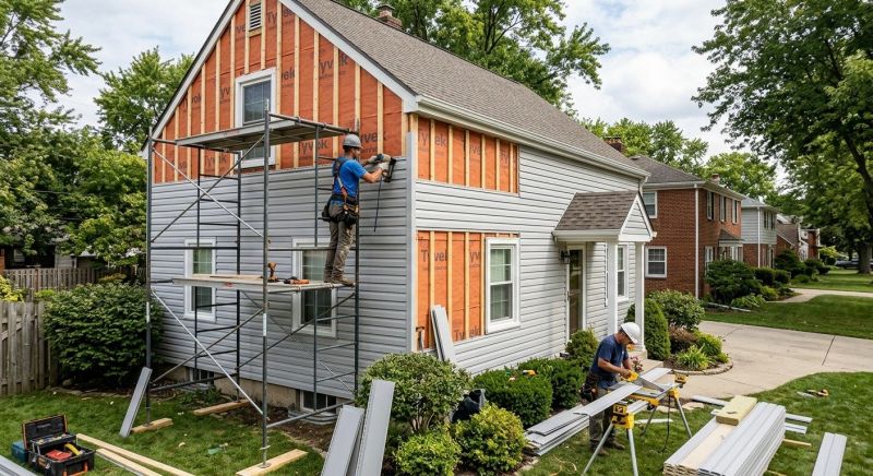 House Siding Installation in Rowlett, TX