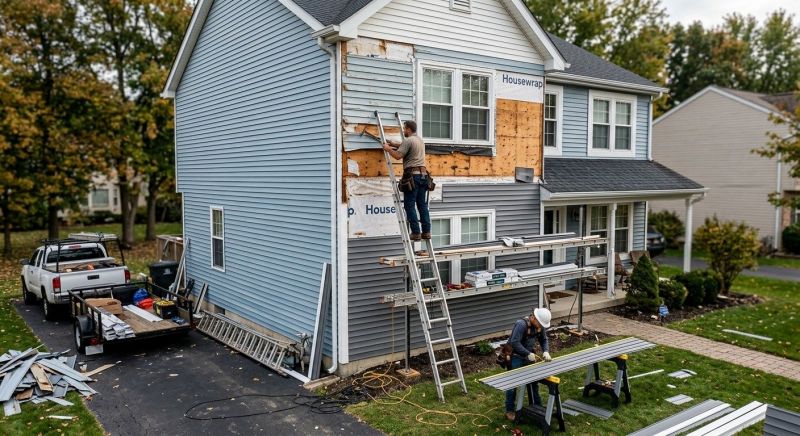 Siding Replacement in Mesquite, TX