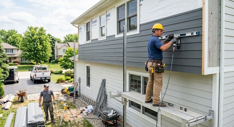 Synthetic Siding Installation in Kaufman County, TX