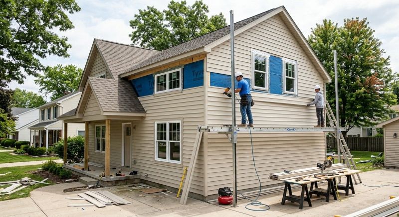 Vinyl Siding Installation in Forney, TX