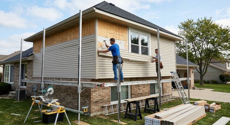 Vinyl Siding Installation in Mesquite, TX