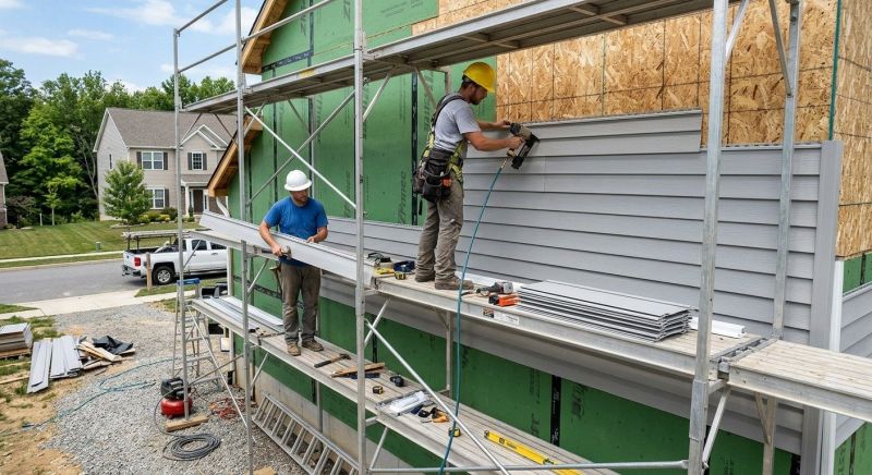 Vinyl Siding Installation in Rockwall, TX