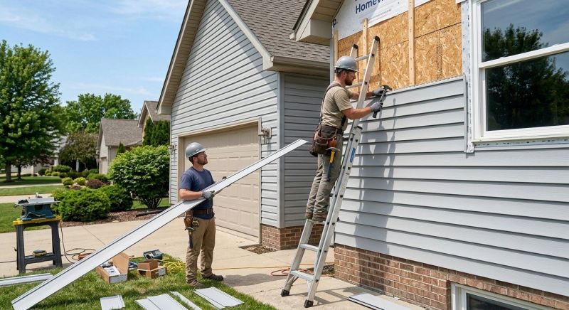 Vinyl Siding Installation in Rockwall, TX